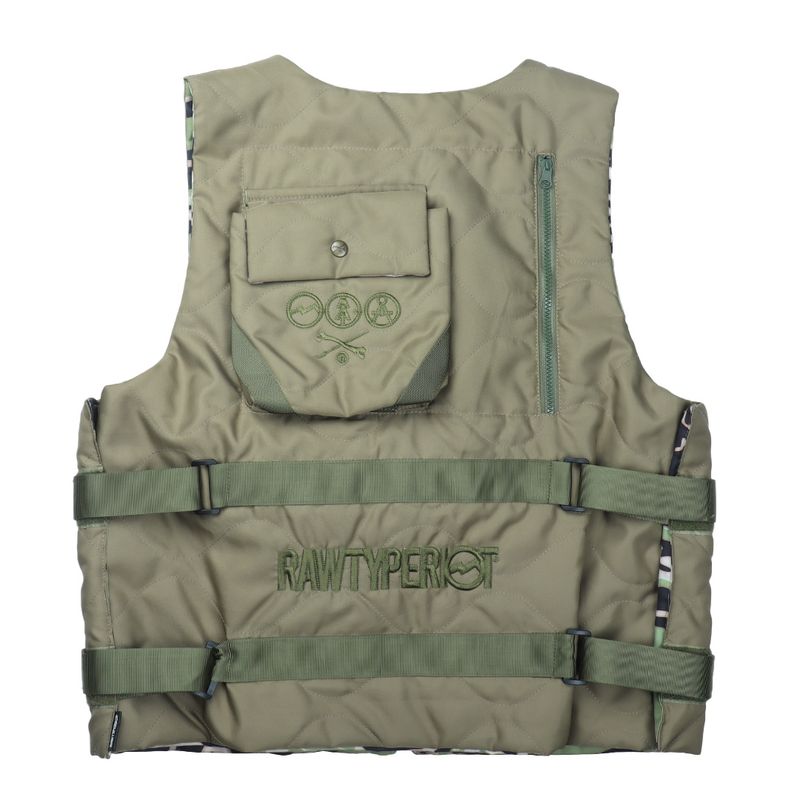 WTAPS Streetwear Vest Pria green, foto 2