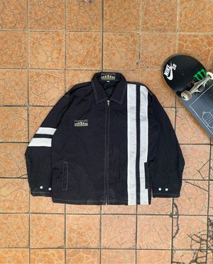Alien Workshop Streetwear Windbreaker Pria white black