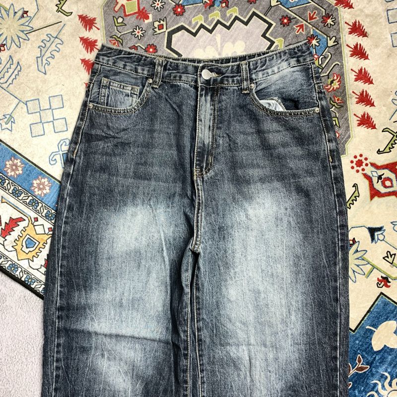 Vintage Y2K Jeans Pria navy gray, foto 6