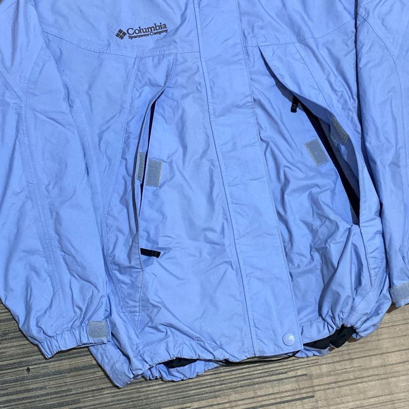 Columbia Y2K Gorpcore Track jacket Pria blue, foto 3