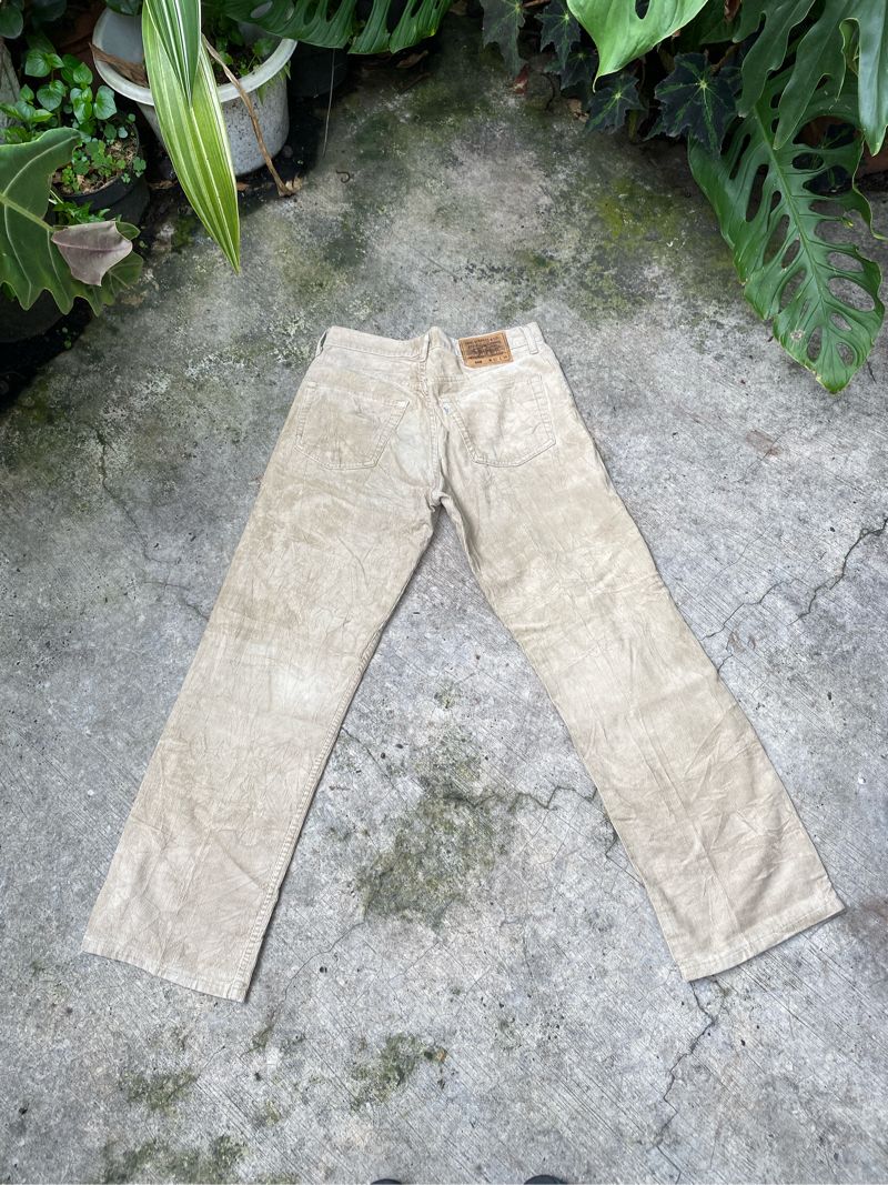 Levi's Vintage Casual Pria khaki, foto 3