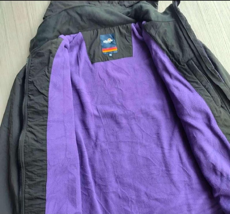 Ellesse Vintage Puffer jacket Pria black, foto 4