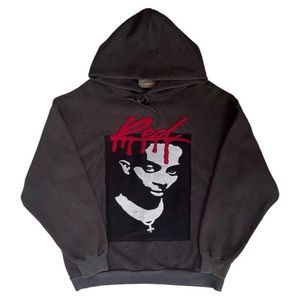 Streetwear Reworked Hoody Pria gray