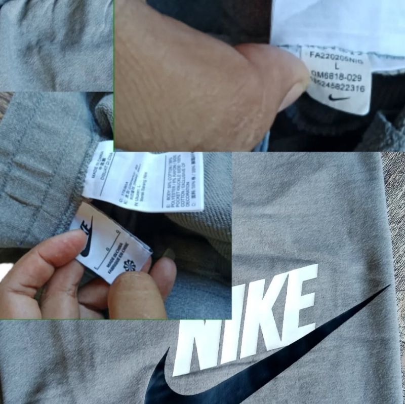 Nike Sportswear Short Pria gray, foto 3