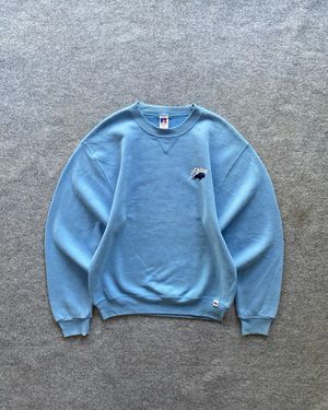 Russell Athletic Vintage Y2K Sweater Pria blue