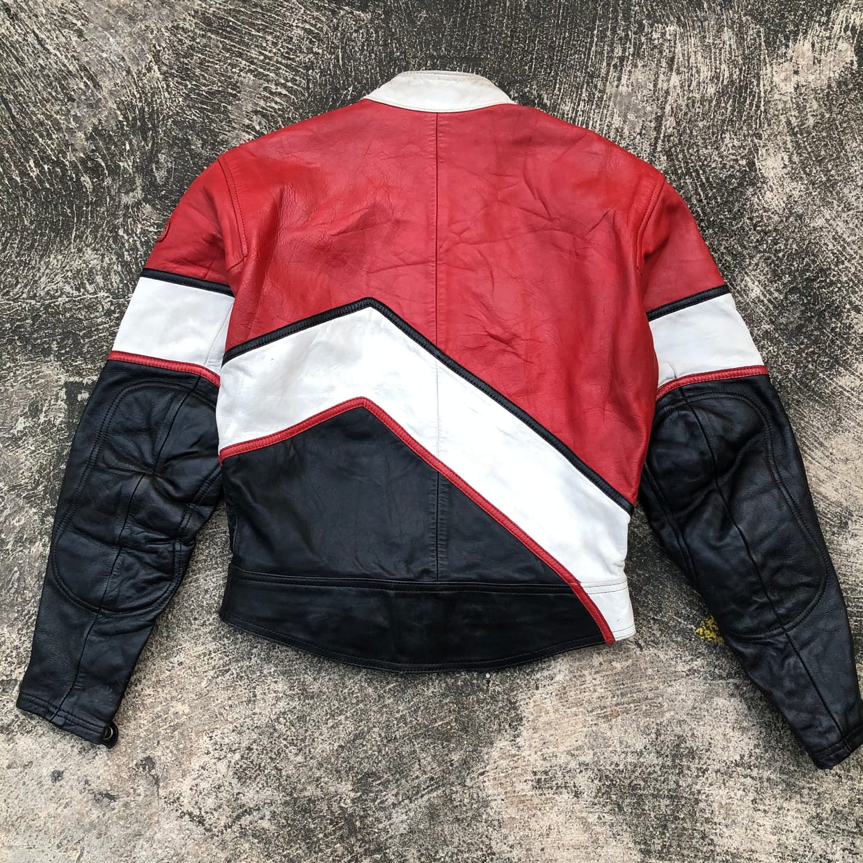 Y2K Leather jacket Pria multicolor, foto 2