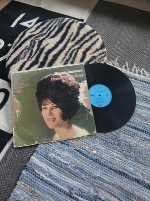 Vintage Y2K Vinyl record green black