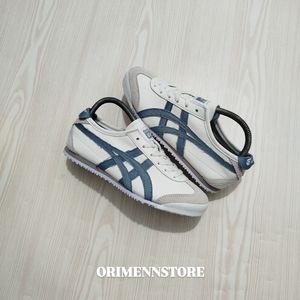 Onitsuka Tiger Casual Sneakers Wanita white blue