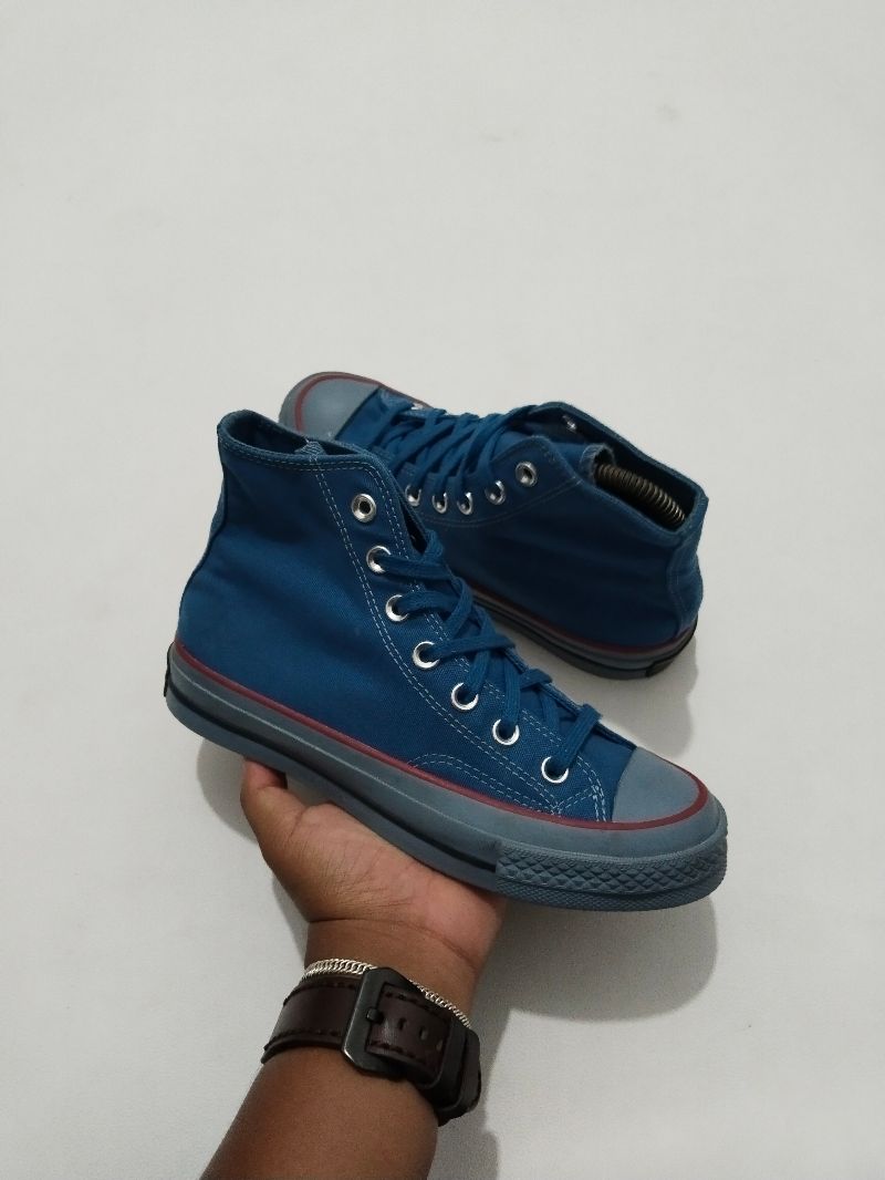Converse Casual Sneakers Pria blue, foto 2