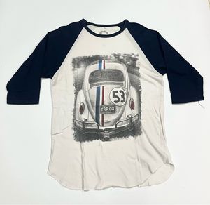 Streetwear Casual T-shirt Pria white navy