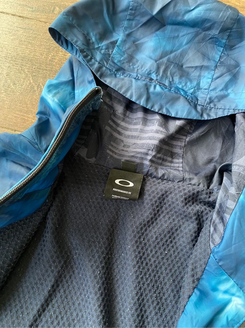 Oakley Casual Windbreaker Pria blue, foto 5