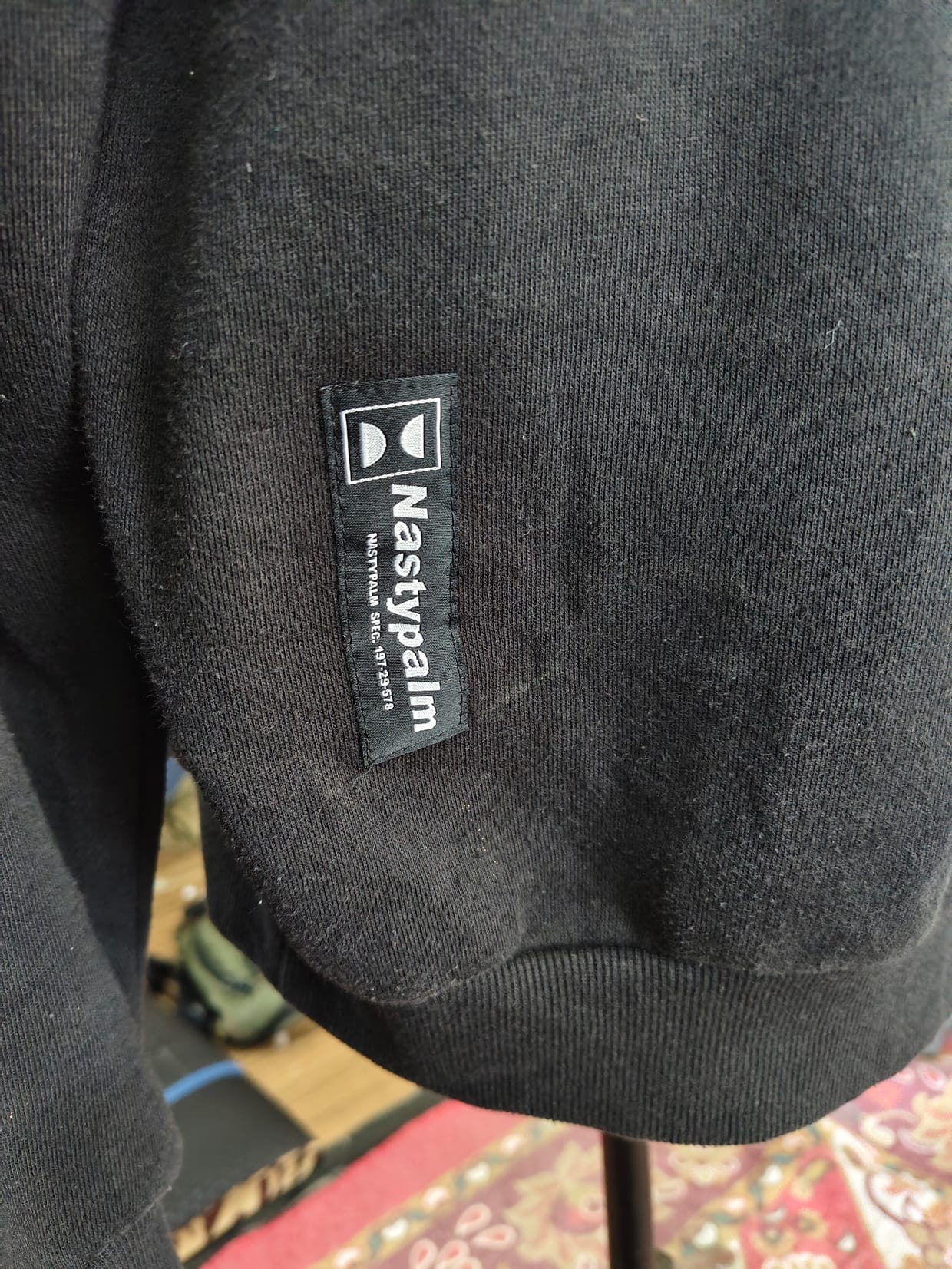 Casual Hoody Pria black, foto 4