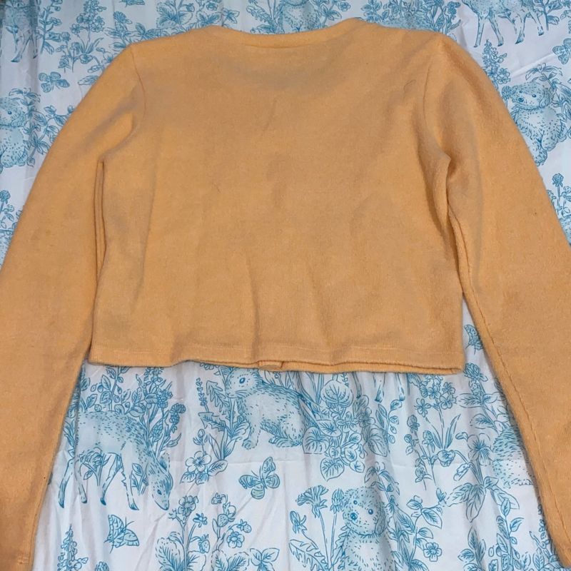 Zara  cardigan soft orange, foto 4