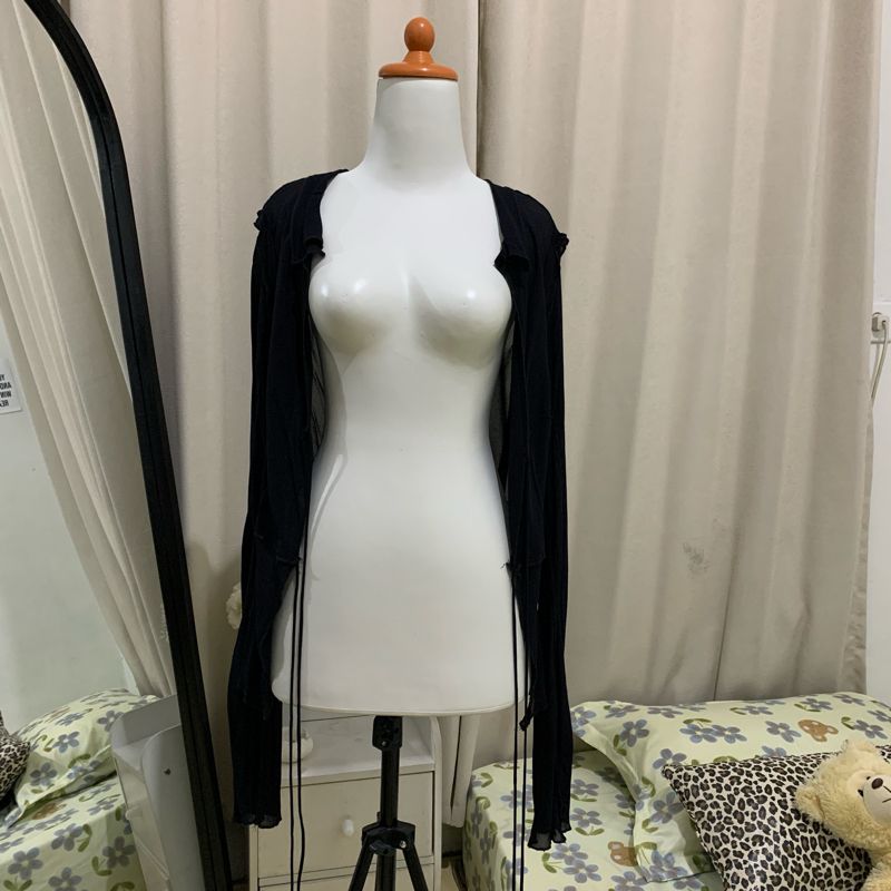 Grunge Blouse Wanita black, foto 2
