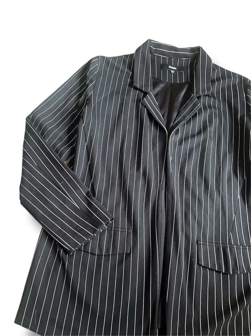 Pomelo Casual Blazer Wanita black, foto 3