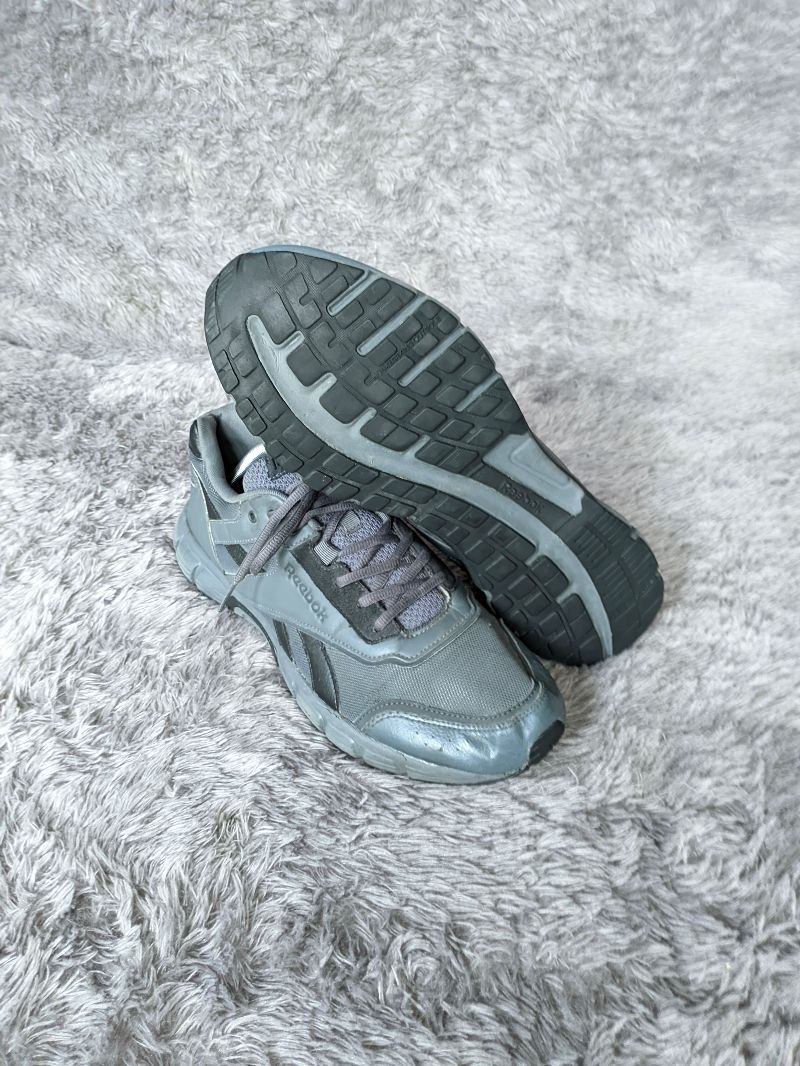 Reebok Casual Sneakers Pria black gray, foto 5
