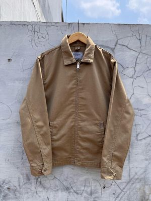 Carhartt Streetwear Y2K Denim jacket Pria cream tan