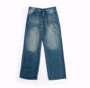 Vintage Streetwear Jeans Pria blue