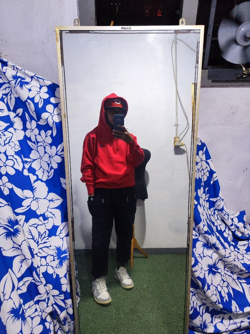 Casual Hoody Pria red, foto 7