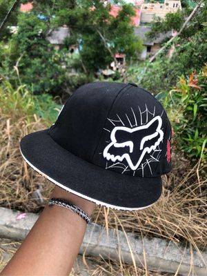 Fox Racing Streetwear Y2K Hat Pria black