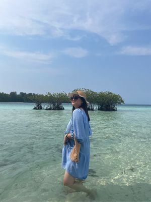 H&M Casual Casual dress Wanita blue