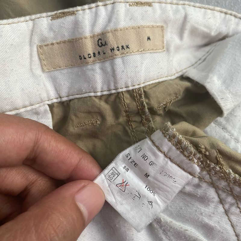 Global Work Streetwear Pria tan, foto 3