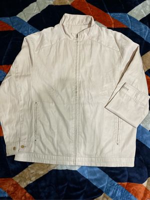 Hazzys Casual Harrington jacket Pria cream