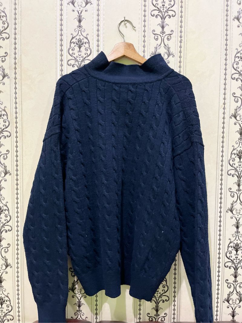 Coquette Casual Sweater Pria navy, foto 4