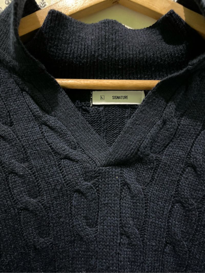 Coquette Casual Sweater Pria navy, foto 2
