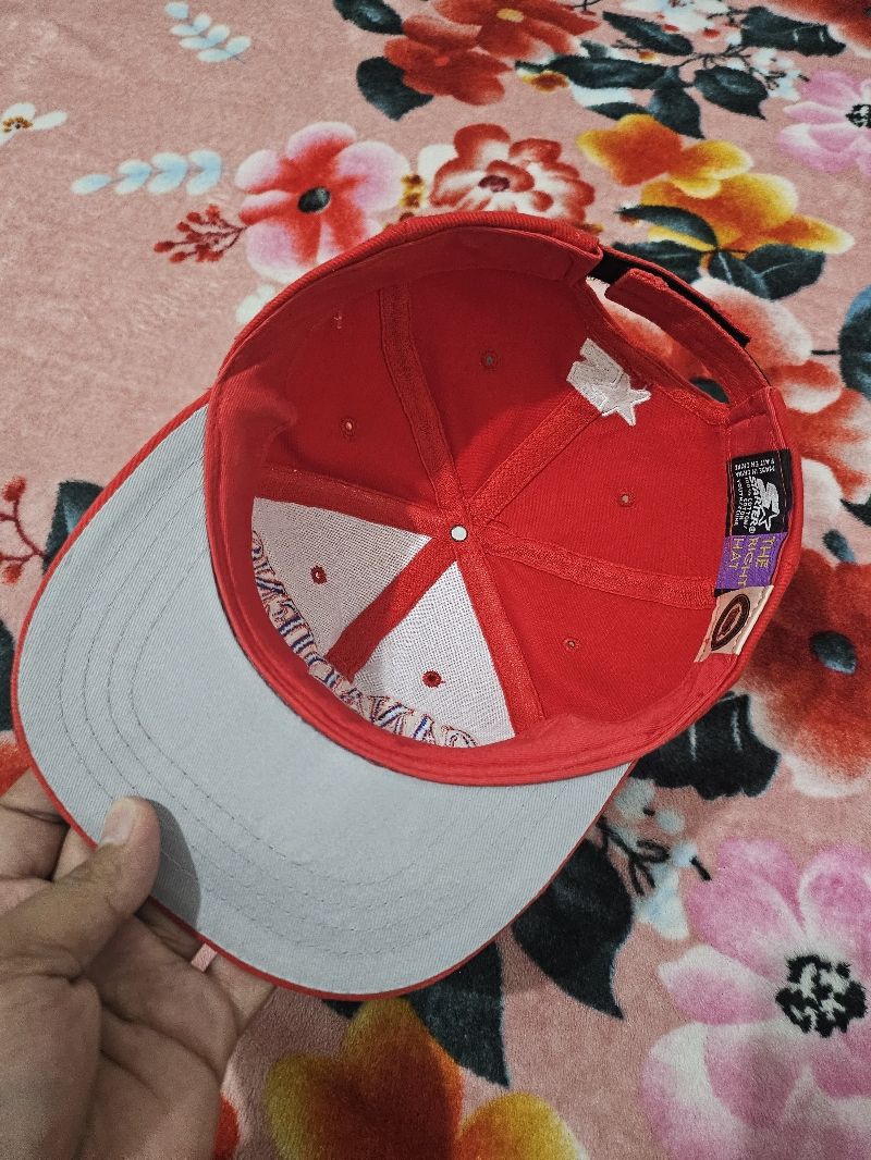 Starter Vintage Y2K Hat Pria red, foto 5