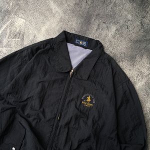 Beverly Hills Polo Club Vintage Y2K Windbreaker Pria black