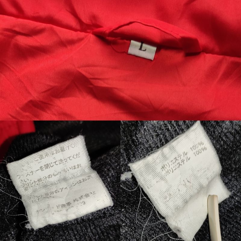 Biker Casual Windbreaker Pria red, foto 3