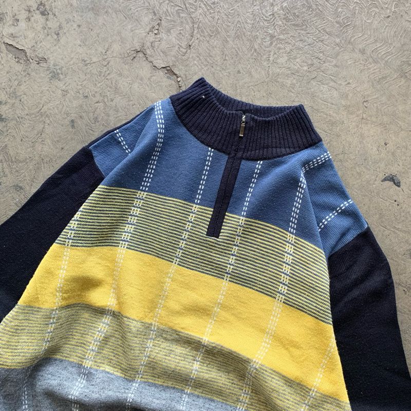 Minimalist Sweatshirt Pria navy, foto 2