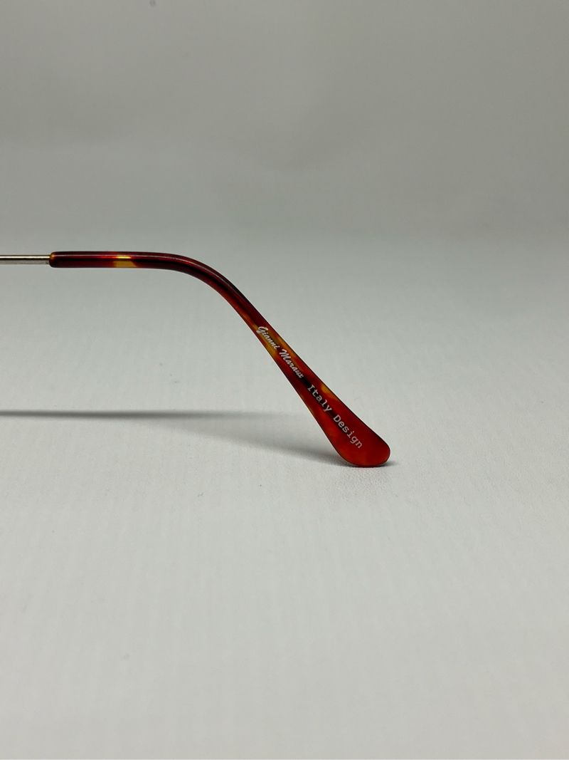 Vintage Sunglass Pria silver blue, foto 5
