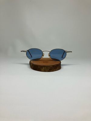 Vintage Sunglass Pria silver blue