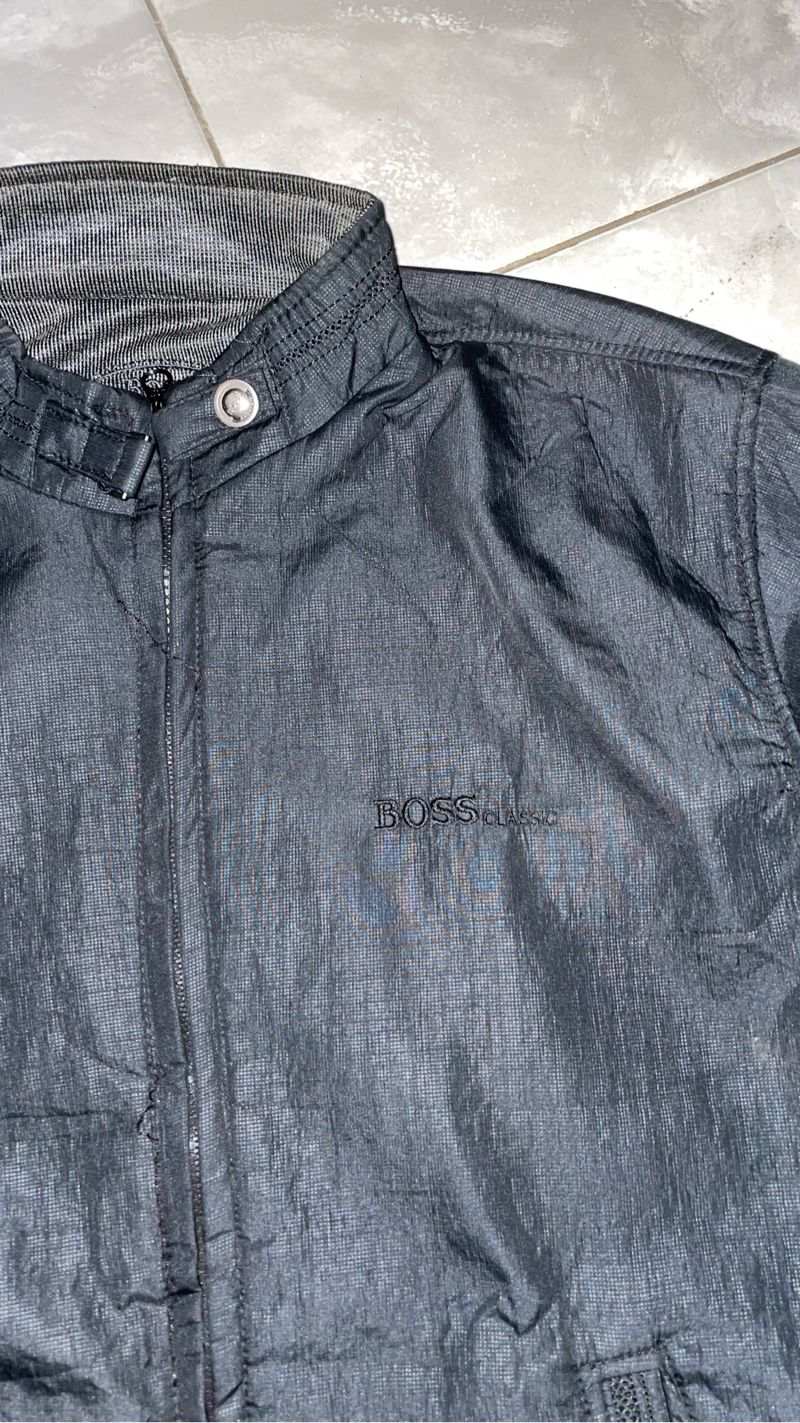 Casual Bomber jacket Pria black, foto 2