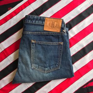 Blue Blue Japan Luxury Jeans Pria navy