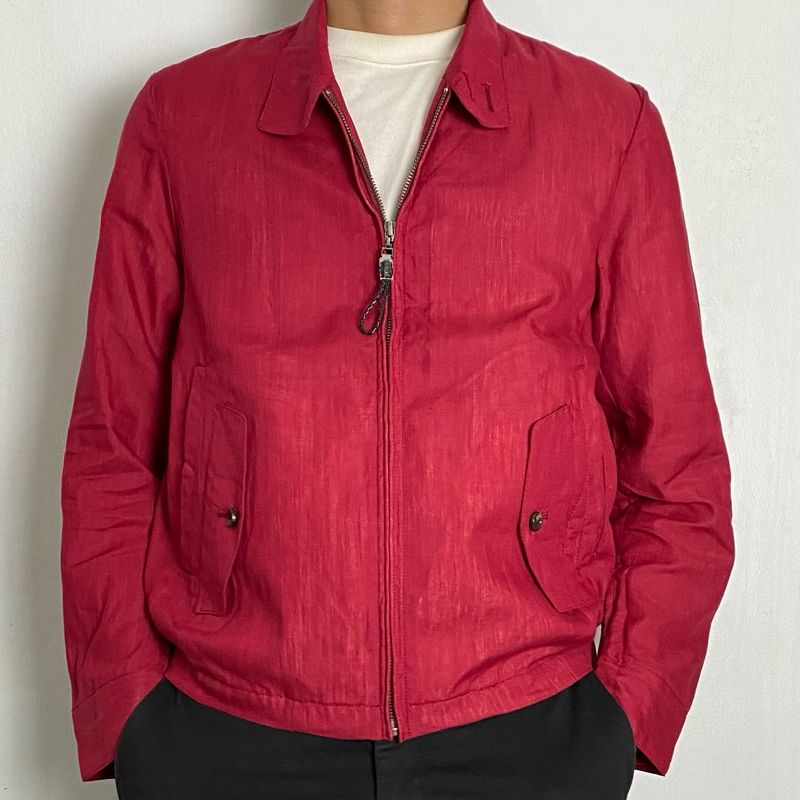Vintage Casual Harrington jacket Pria red, foto 2