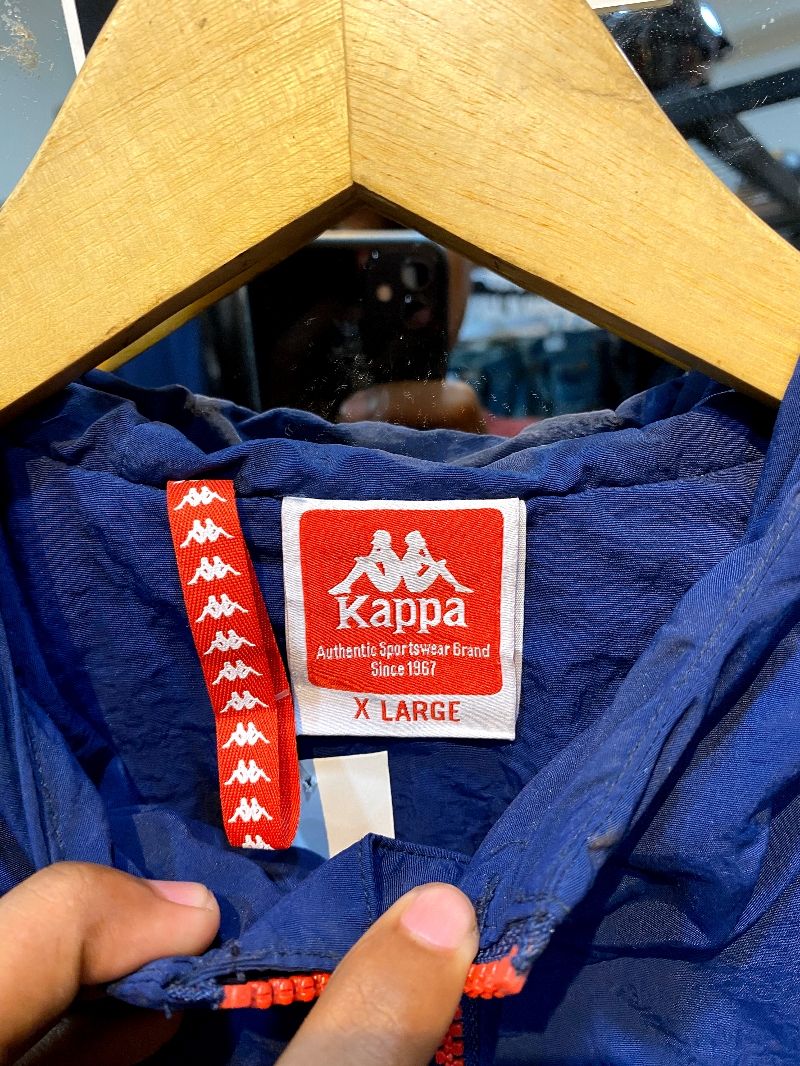 Kappa Casual Windbreaker Pria white, foto 4