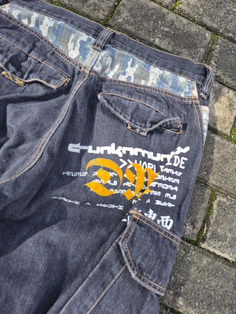 Y2K Luxury Jeans Pria black, foto 4
