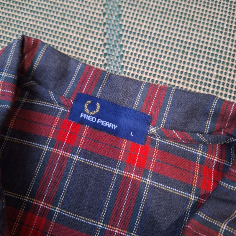 Fred Perry Casual Track jacket Pria navy red, foto 2