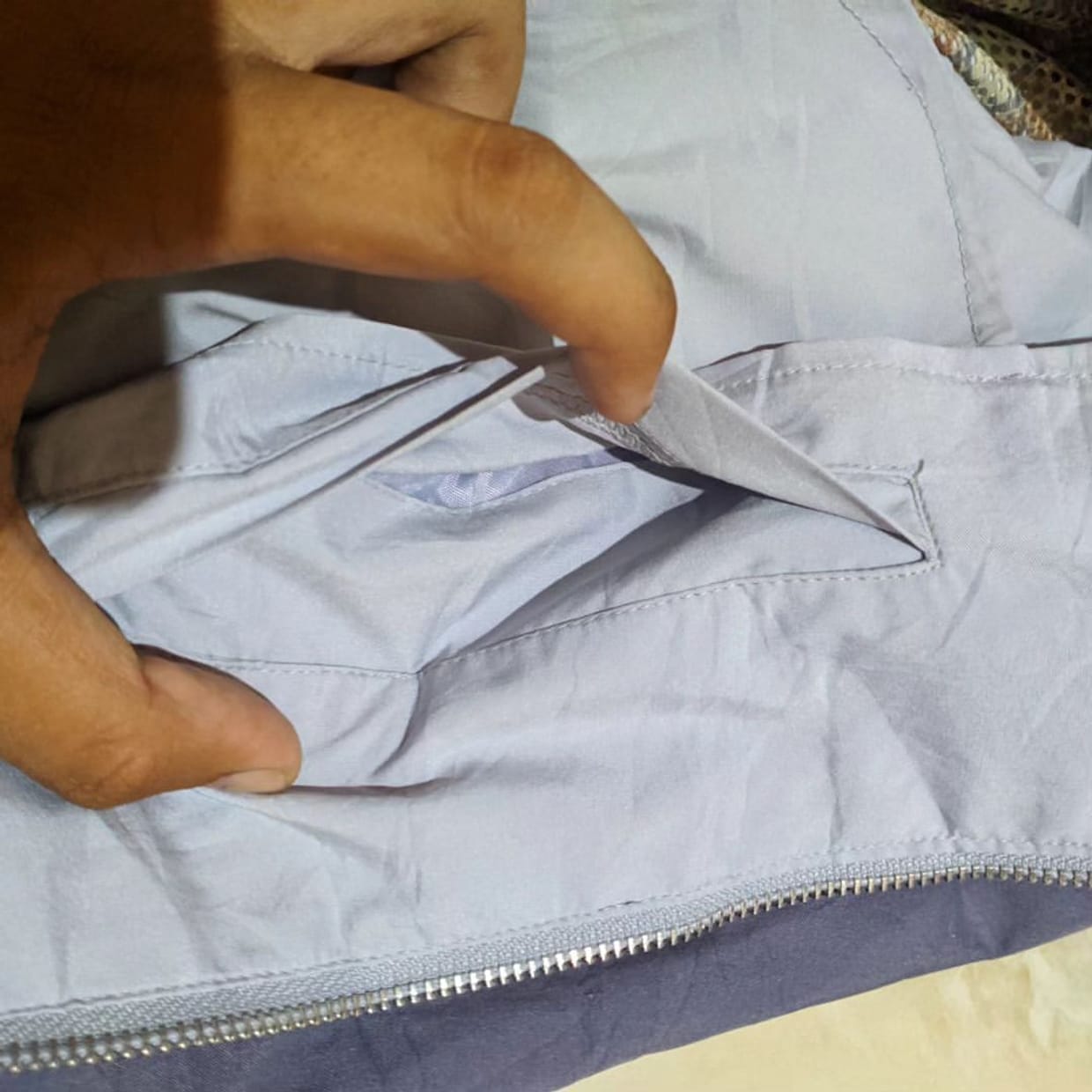 Casual Windbreaker Pria blue, foto 3