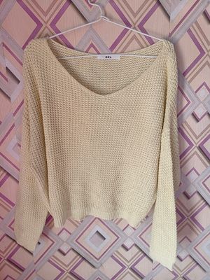 Y2K Minimalist Cardigan Wanita yellow