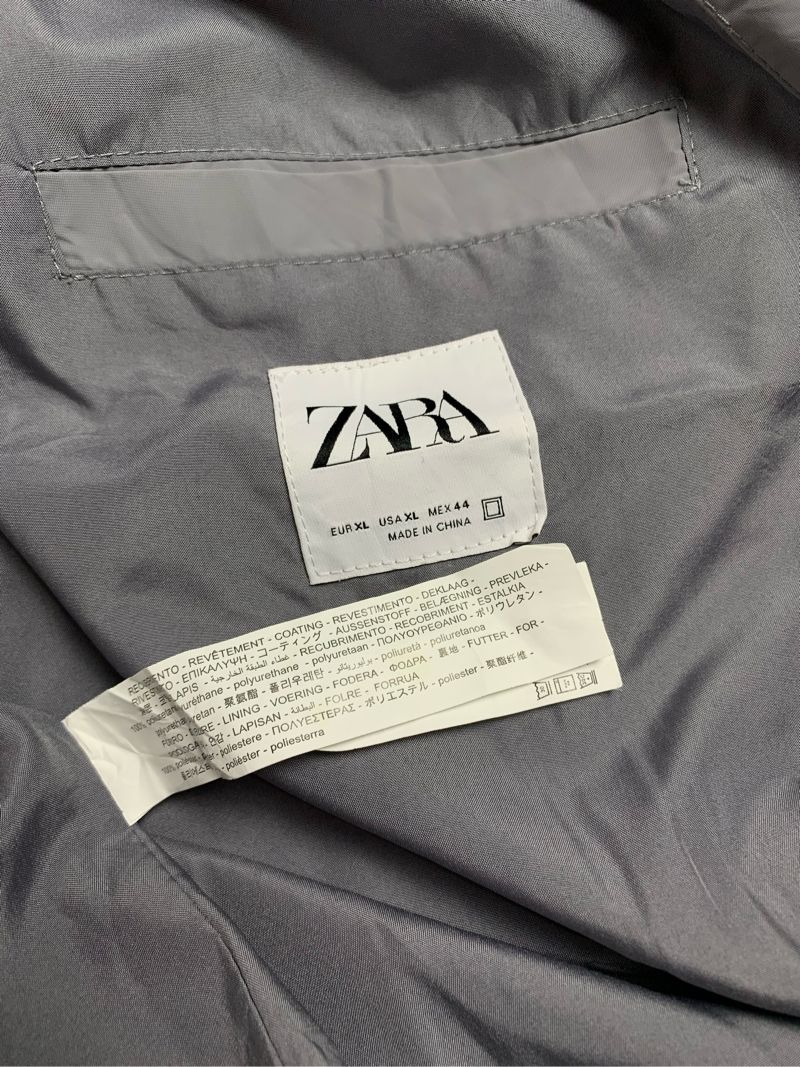 Zara Casual Bomber jacket Pria gray, foto 5