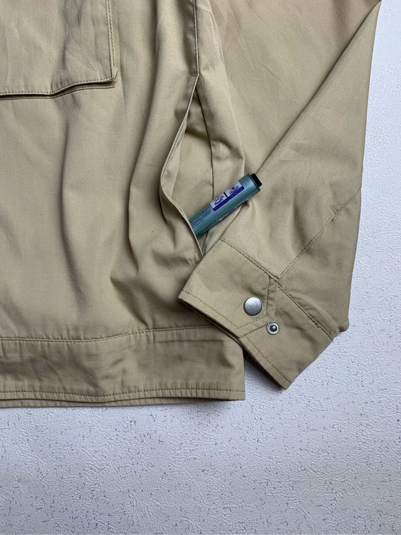 Spao Casual Harrington jacket Pria tan, foto 4