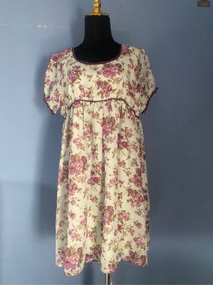 Vintage Lolita Babydoll dress Wanita multicolor