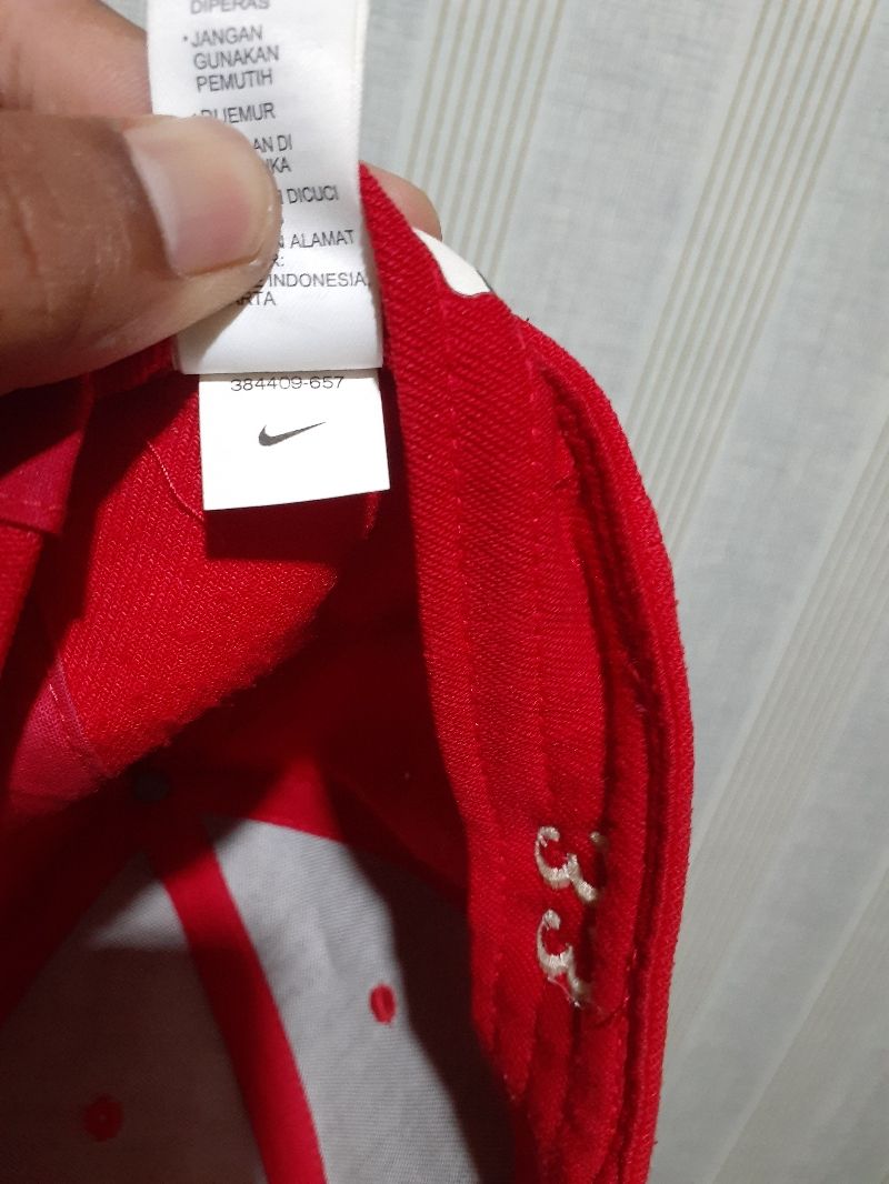 Nike Vintage Hat Pria red, foto 8