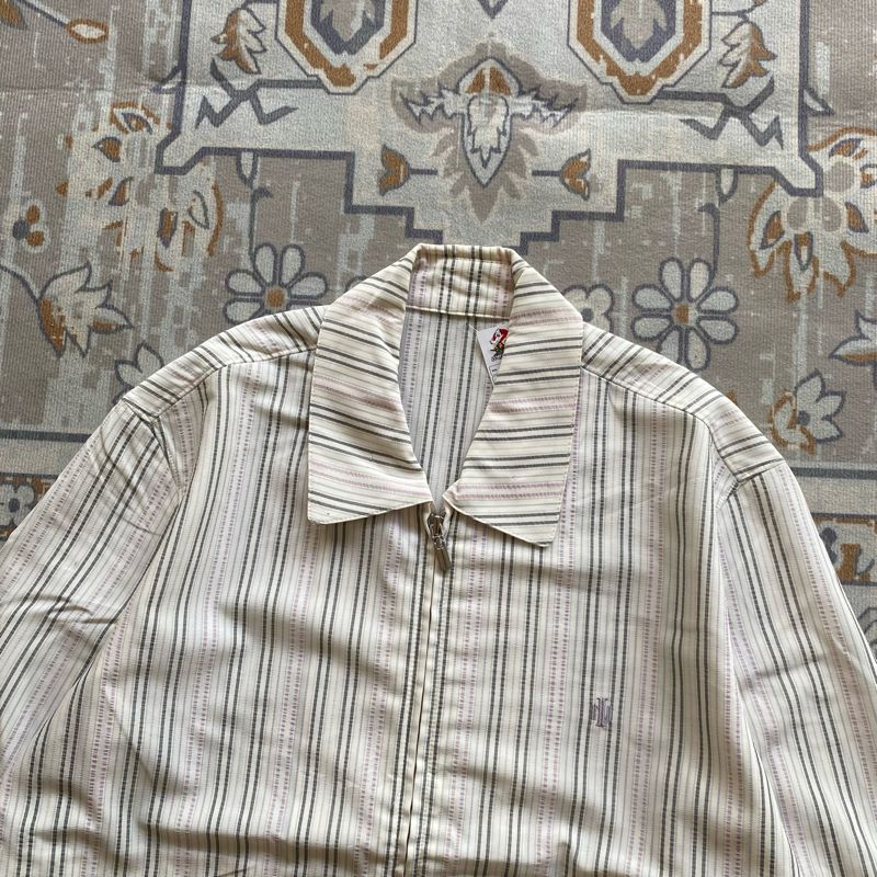 Uniqlo Casual Track jacket Pria white, foto 2