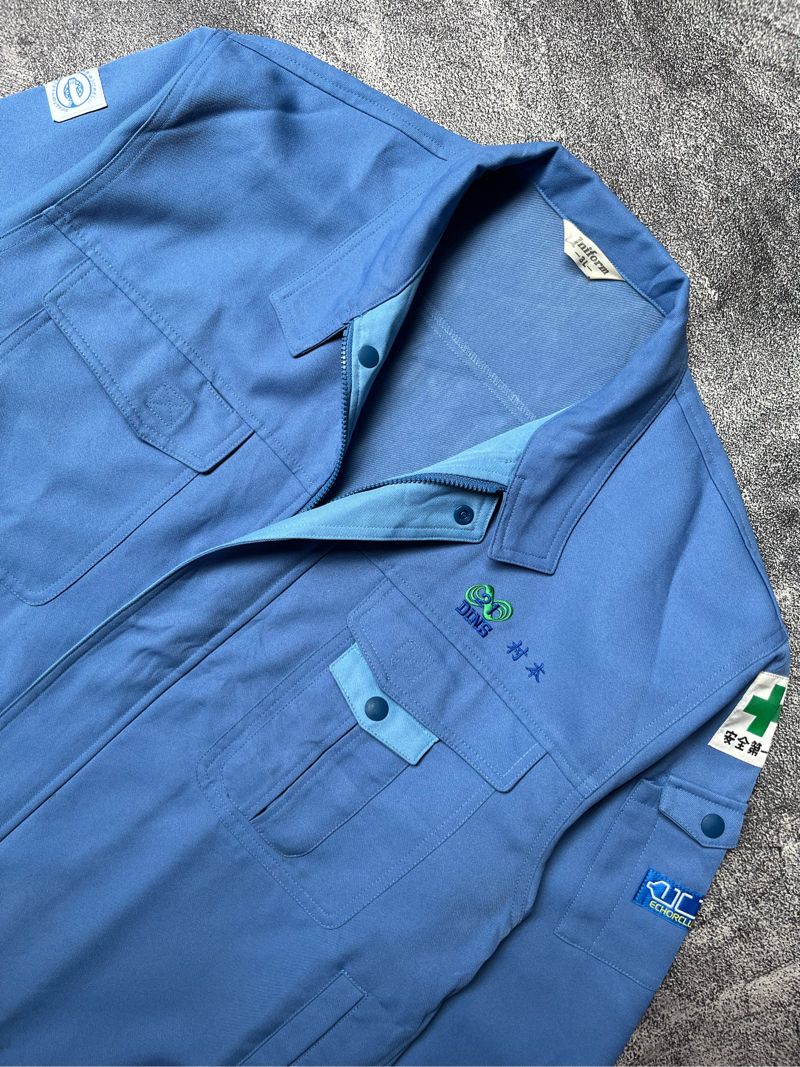 Minimalist Denim jacket Pria blue, foto 3