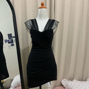 Grunge Evening dress Wanita black